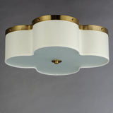 Clover Flush Mount Satin Brass by Maxim Lighting