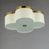 Clover Flush Mount Satin Brass by Maxim Lighting
