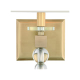 Clover Sconce 9.5'' Aged Brass