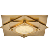 Cluade Flush Mount Medium By Frederic Ramond Side View 2