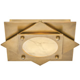 Cluade Flush Mount Small By Frederic Ramond Side View 1