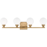 Clybourn Vanity Light — 30 1/8", Satin Brass