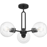 Codyn Convertible Semi-Flushmount — 22", Midnight Black