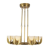 Colette Chandelier Medium Vintage By Alora Front View