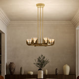 Colette Chandelier Small Vintage By Alora Lifestyle View