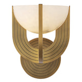 Colette Wall LightColette Wall Light Vintage Bronze Alabaster By Alora