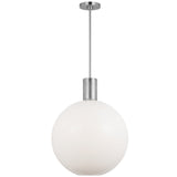 Colewood Pendant Light Large Brushed Nickel By Visual Comfort Studio - Front View