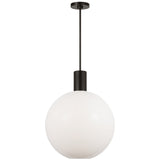 Colewood Pendant Light Large Midnight Black By Visual Comfort Studio - Front View