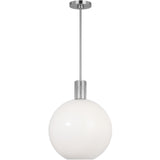 Colewood Pendant Light Medium Brushed Nickel By Visual Comfort Studio - Front View
