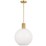 Colewood Pendant Light Medium Satin Brass By Visual Comfort Studio - Front View