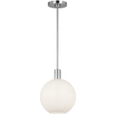 Colewood Pendant Light Small Brushed Nickel By Visual Comfort Studio - Front View