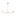 Colfax Linear Chandelier — 54 1/2", White Linen, Burnished Brass