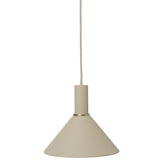 Collect Lighting Cone Pendant Cashmere Low Socket By Ferm Living