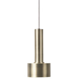 Collect Lighting Disc Pendant Brass High Socket By Ferm Living
