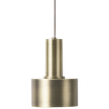 Collect Lighting Disc Pendant Brass Low Socket By Ferm Living