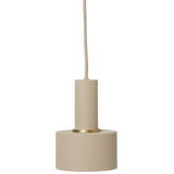 Collect Lighting Disc Pendant Cashmere Low Socket By Ferm Living