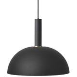 Collect Lighting Dome Pendant Black High Socket By Ferm Living
