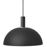 Collect Lighting Dome Pendant Black Low Socket By Ferm Living