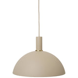 Collect Lighting Dome Pendant Cashmere Low Socket By Ferm Living