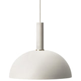 Collect Lighting Dome Pendant Light Grey High Socket By Ferm Living