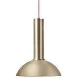 Collect Lighting Hoop Pendant Brass Brass High Socket By Ferm Living