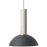 Collect Lighting Hoop Pendant Light Grey Black High Socket By Ferm Living