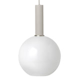 Collect Lighting Opal Sphere Pendant Cashmere High By Ferm Living