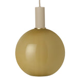 Collect Lighting Opal Sphere Pendant Cashemere Low By Ferm Living