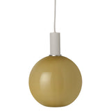 Collect Lighting Opal Sphere Pendant Light Grey Low By Ferm Living - Front View