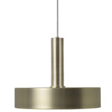 Collect Lighting Record Pendant Brass Brass High Socket By Ferm Living