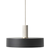 Collect Lighting Record Pendant Light Grey Black Low Socket By Ferm Living