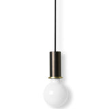 Collect Lighting Socket Pendant Black Brass Brass Low Socket By Ferm Living