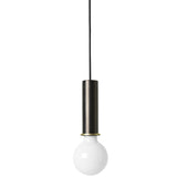 Collect Lighting Socket Pendant Black Brass High Socket By Ferm Living