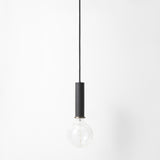 Collect Lighting Socket Pendant Black High Socket By Ferm Living - Lifestyle View