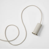 Collect Lighting Socket Pendant Light Grey Brass Low Socket By Ferm Living - Detailed View