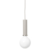 Collect Lighting Socket Pendant Light Grey High Socket By Ferm Living