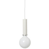 Collect Lighting Socket Pendant White High Socket By Ferm Living