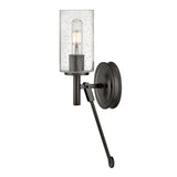 Collier Medium Single Light Sconce - Black Oxide - by Hinkley