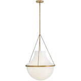 Collins Pendant Large Heritage Brass By Hinkley - Side View4