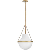 Collins Pendant Medium Heritage Brass By Hinkley - Side View1