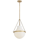 Collins Pendant Medium Heritage Brass By Hinkley - Side View2