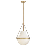 Collins Pendant Medium Heritage Brass By Hinkley