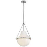 Collins Pendant Medium Polished Nickel By Hinkley - Side View1