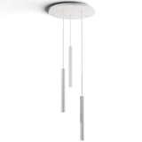 Combi 3 Light Pendant, Finish: Matte White, 16 Inch