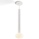 Combi Single Pendant Light By Koncept, Glass Ball, Finish: Matte White, Size: 16 Inch