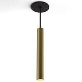 Combi Single Pendant Light By Koncept, Light Only, Finish: Brass, Size: 12 Inch