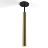 Combi Single Pendant Light By Koncept, Light Only, Finish: Brass, Size: 16 Inch
