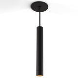 Combi Single Pendant Light By Koncept, Light Only, Finish: Matte Black, Size: 12 Inch