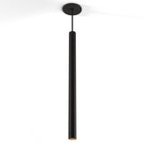 Combi Single Pendant Light By Koncept, Light Only, Finish: Matte Black, Size: 24 Inch