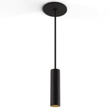 Combi Single Pendant Light By Koncept, Light Only, Finish: Matte Black, Size: 6 Inch